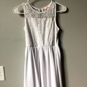 White Girls Lace Dress Size 12